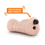 EnLust Nicole Vibrating Stroker Beige