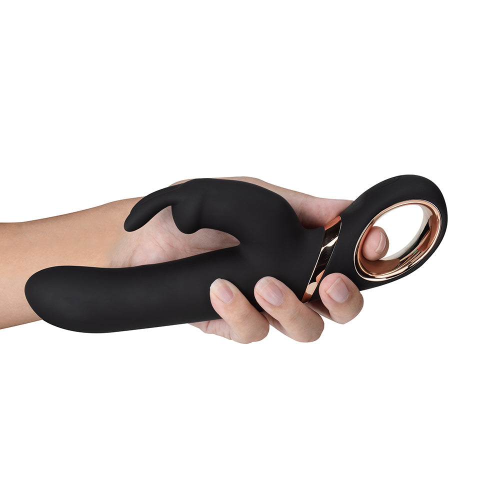 Blush Victoria Rabbit Vibrator Black