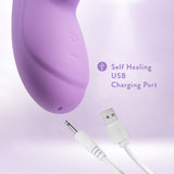 Blush Evelyn Rabbit Vibrator Purple