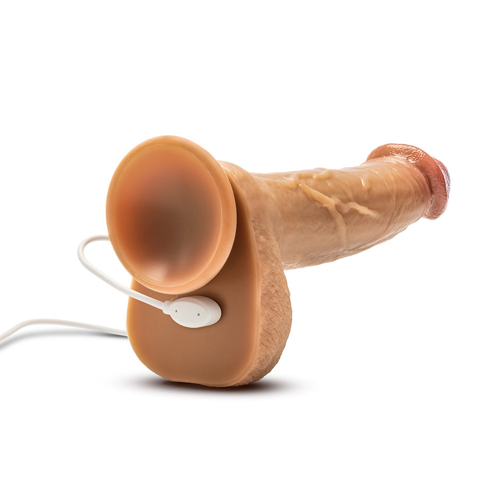 Dr. Skin Silicone Dr. Phillips Thrusting Dildo 8.5 inches Tan