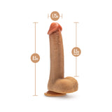 Dr. Skin Silicone Dr. Phillips Thrusting Dildo 8.5 inches Tan