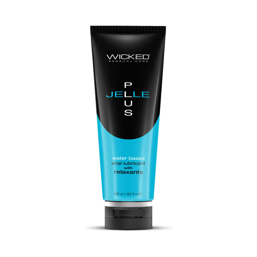 Wicked Jelle Plus Anal Lubricant with Relaxants 8 oz