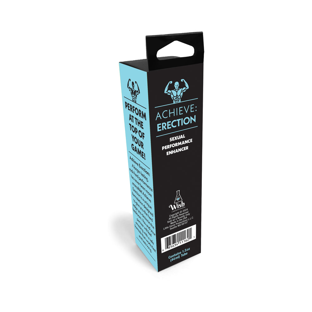Achieve Erection Cream 1.5 oz - Hard AF Enhancer for Long-Lasting Erections by Little Genie