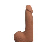 The Realistic Cock 7 inches ULTRASKYN Vac-U-Lock Dildo with Balls Caramel