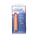 The Realistic Cock 7 inches ULTRASKYN Vac-U-Lock Dildo Vanilla
