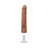 The Realistic Cock 9 inches ULTRASKYN Vac-U-Lock Dildo Caramel