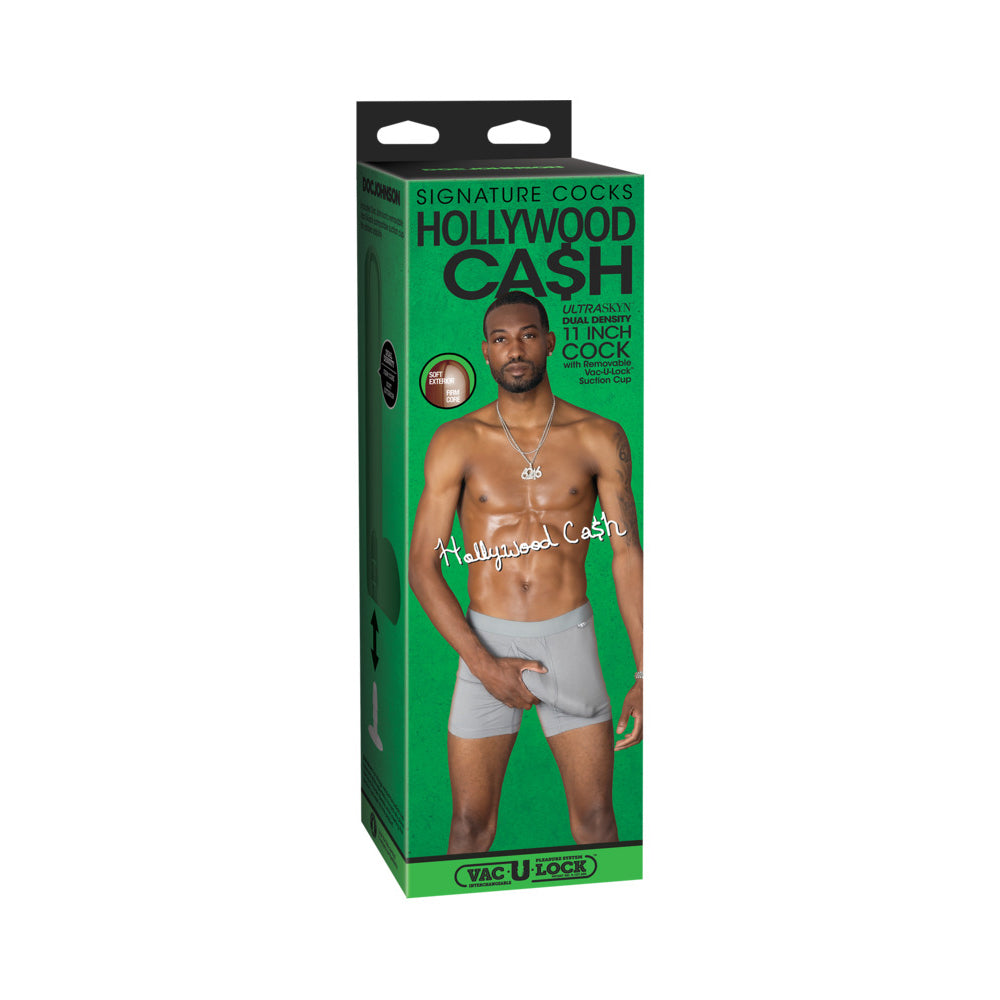 Signature Cocks Hollywood Cash 11 inches ULTRASKYN Vac-U-Lock Dildo