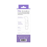 Vedo Inu Mini G-Spot Vibrator Orgasmic Orchid packaging description and features with design details and instructions.