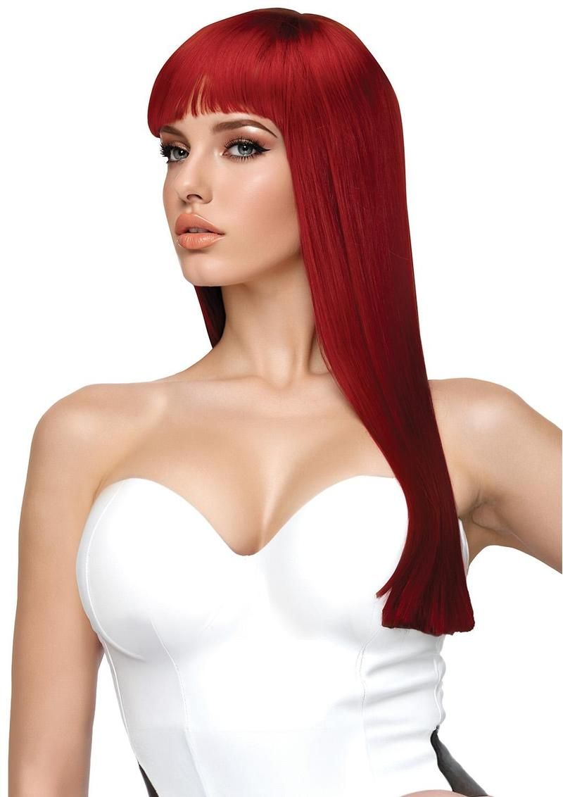 Scarlett Premium Styable Wig Red