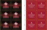 ID Studded Condoms 144 Count Bag packaging design featuring strong and sensitive condoms.