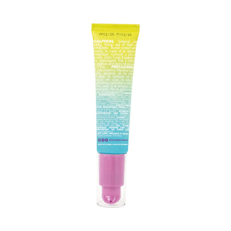 Elixir 5 Sensations Lubricant 15 ml 0.5 Oz 12 pc Display packaging with ingredient information.