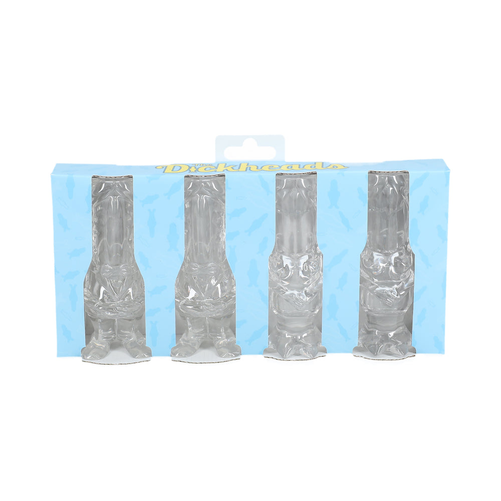 The Dickheads Couples Tall Shot Glass Clear
