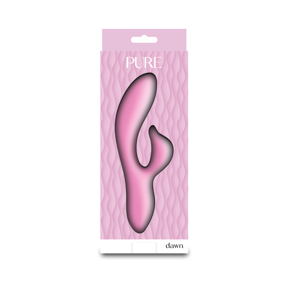 Pure Dawn Vibrating Rabbit Pink