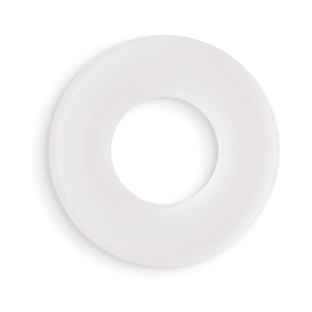 Firefly Bubble Ring Large Glow-in-the-Dark Cock Ring White