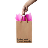 Snarky Gift Bags Not A Candle 3pk