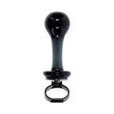 Gender X Blow Pop Glass Plug Black