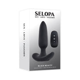 Selopa Black Beauty Anal Vibrator Black