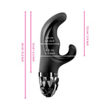 Mystim Hop Hop Bob eStim Vibrator Black