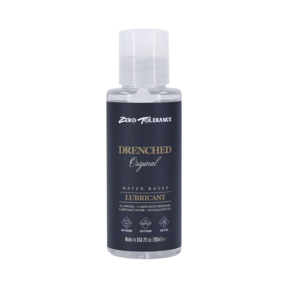 Zero Tolerance Drenched Original Water-Based Lubricant 2 oz.