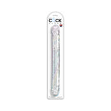 King Cock Double Dildo 18 inches Clear