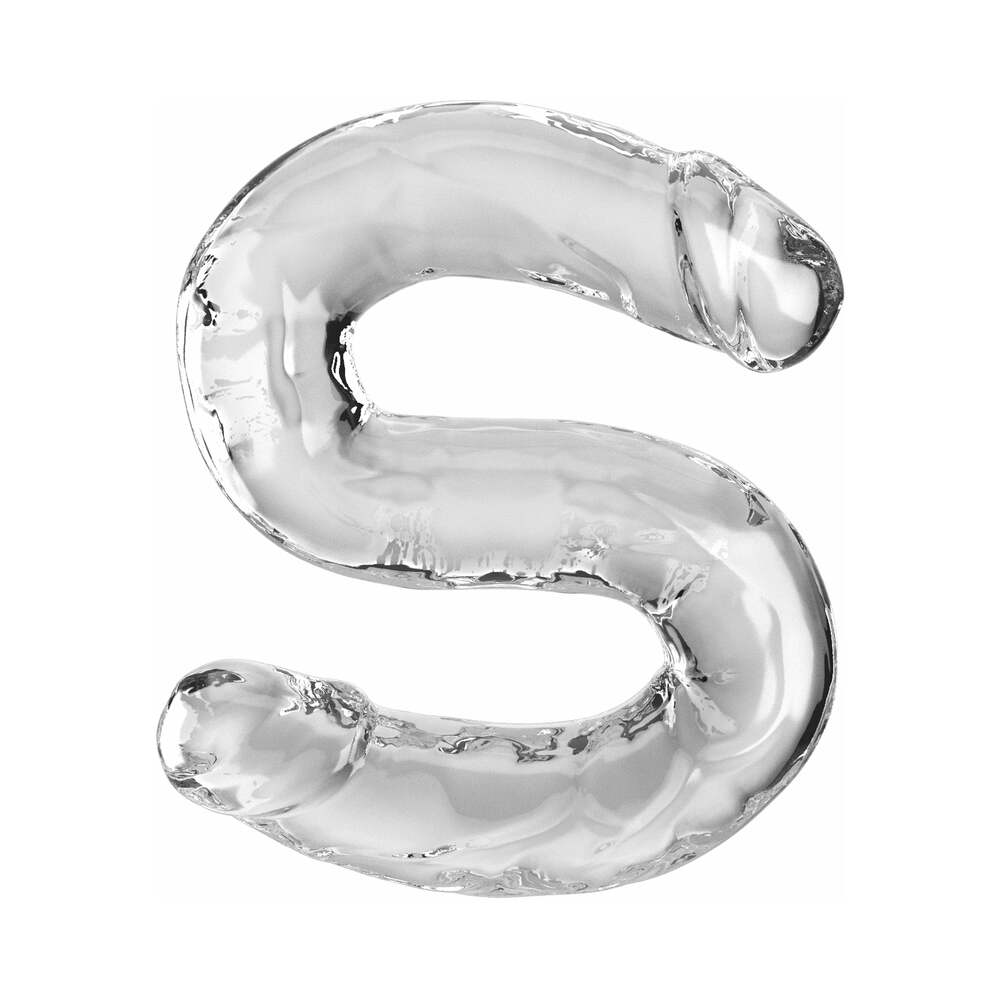 King Cock Double Dildo 18 inches Clear