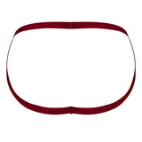 Male Power Lucifer Strappy Jock Burgundy L/XL