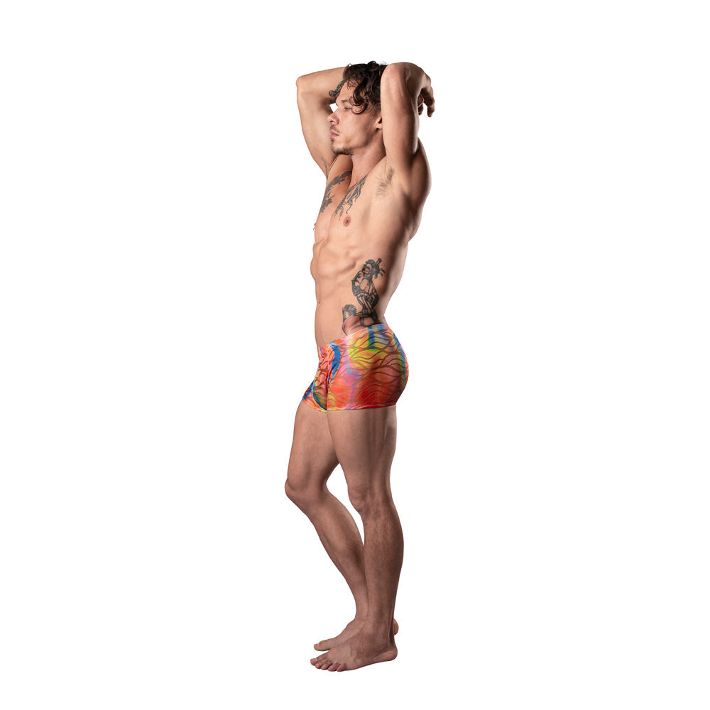 Male Power Your Lace Or Mine Pouch Short Multicolor S