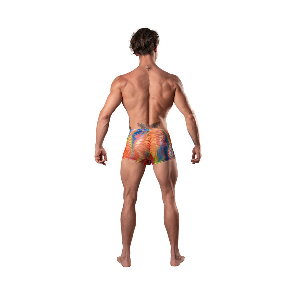 Male Power Your Lace Or Mine Pouch Short Multicolor S