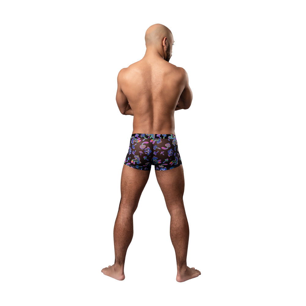 Male Power Hazy Dayz Pouch Short Mushrooms XL