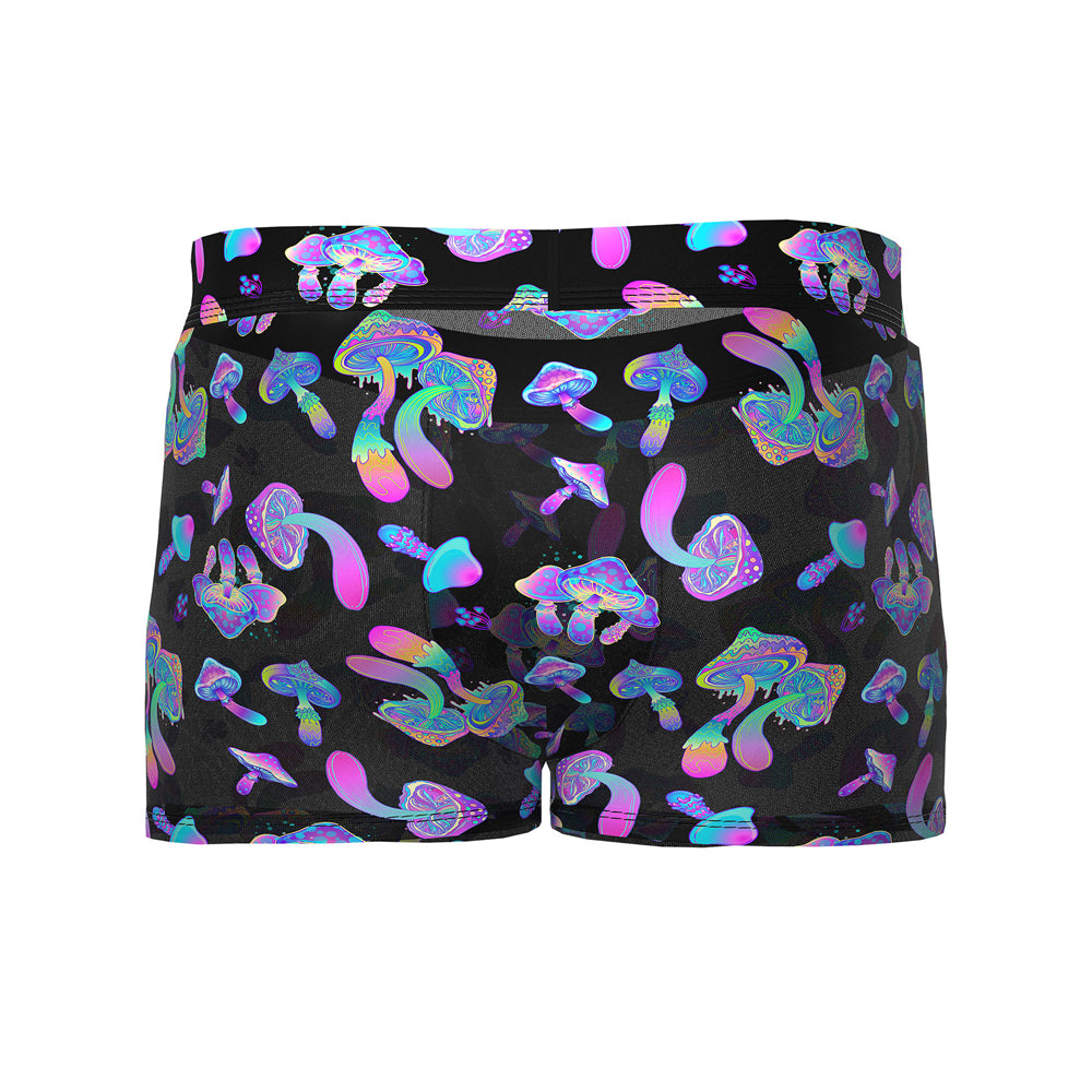 Male Power Hazy Dayz Pouch Short Mushrooms XL