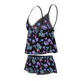 Magic Silk Hazy Dayz Cami & Short Set Mushroom L/XL