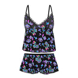 Magic Silk Hazy Dayz Cami & Short Set Mushroom L/XL