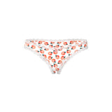 Magic Silk Sweet Treats Crotchless Boy Short with Lube Peach S/M