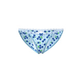 Magic Silk Sweet Treats Split Back & Crotchless Panty with Lube Blueberry Queen Size