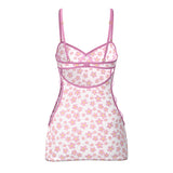 Magic Silk Daisy Dress & Tanga Set Daisy Print Queen Size