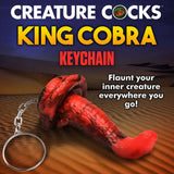 Creature Cocks King Cobra Silicone Keychain