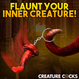Creature Cocks King Cobra Silicone Keychain