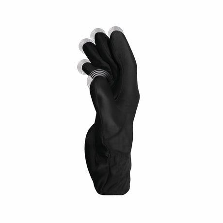 Fukuoku Vibrating Massage Glove Right Hand Medium Black for soothing vibrations and muscle relaxation.