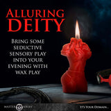 Master Series Bound Goddess Drip Candle Red