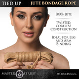 Master Series Tied Up Jute Bondage Rope 50 '