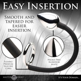 Master Series Tug + Plug Cock & Ball Ring with Anal Plug