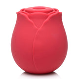 Bloomgasm 10X Wild Rose Silicone Suction Clit Stimulator Red
