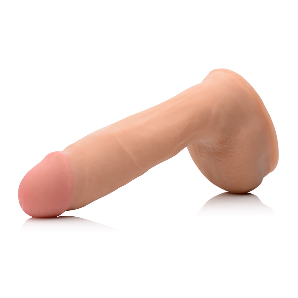Loadz 8 inches Dual Density Squirting Dildo Light