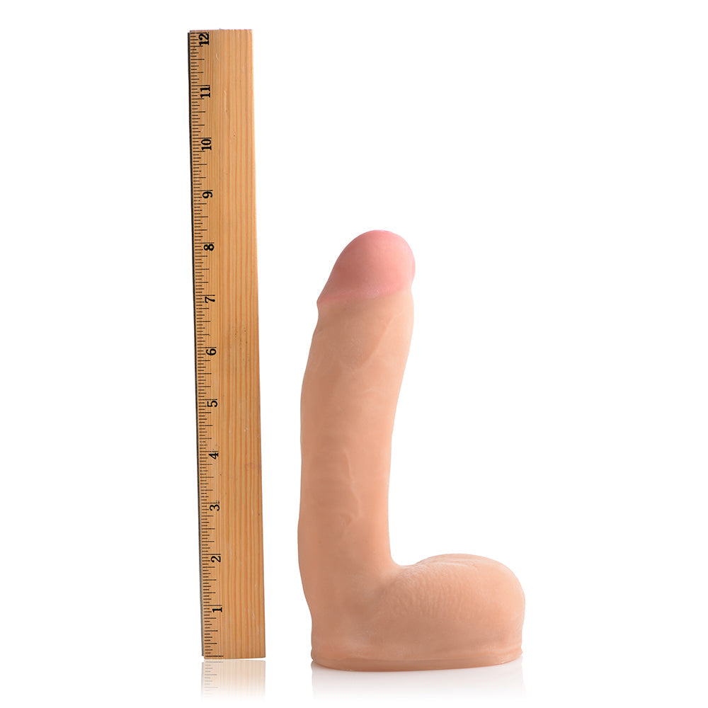 Loadz 8 inches Dual Density Squirting Dildo Light