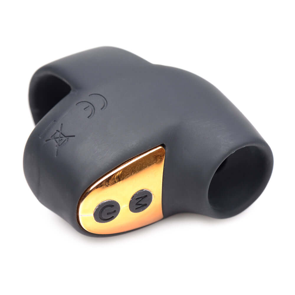 Shegasm Mini 12X Mini Silicone Clit Stimulator Black