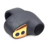 Shegasm Mini 12X Mini Silicone Clit Stimulator Black