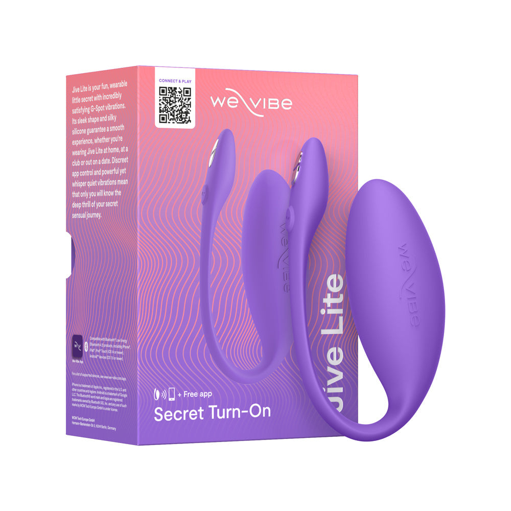 Jive Lite G-Spot Rechargeable Silicone Egg - Purple