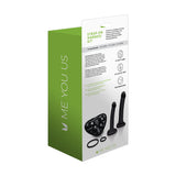Me You Us Strap-On Harness Kit with 6 inches and 8 inches Dildos