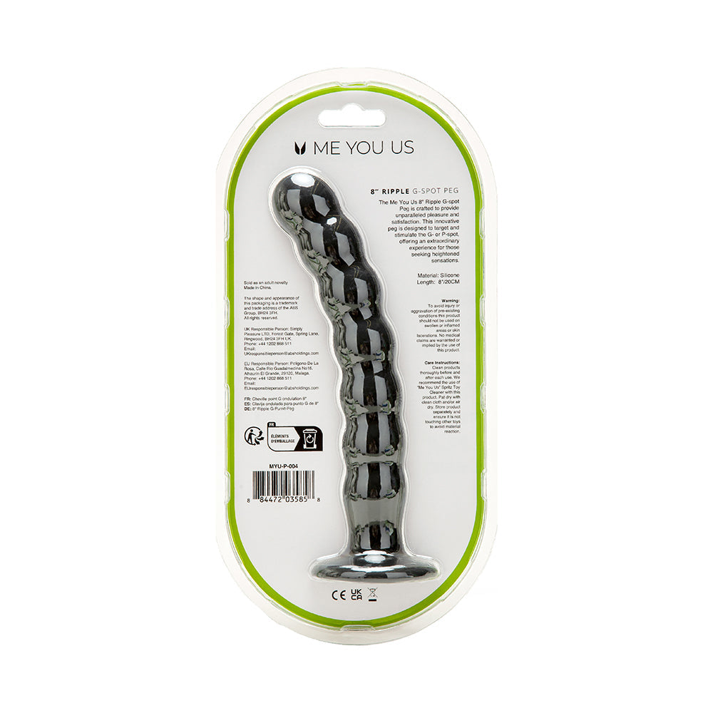 Me You Us 8 inches Ripple G-Spot / Pegging
