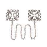Me You Us Flower Design Nipple Chain